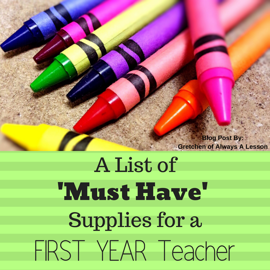 20 Must Have Teacher Supplies - Maneuvering the Middle