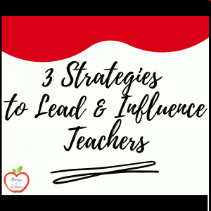 strategies to lead and influence teachers professional development course