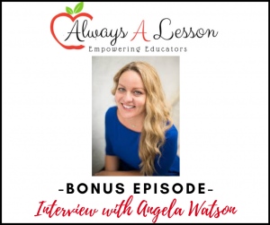 Interview with Angela Watson