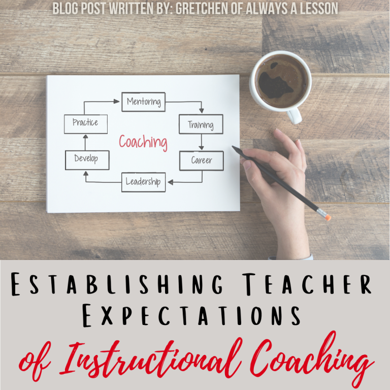 Establishing Teacher Expectations of Instructional Coaching - Always A ...