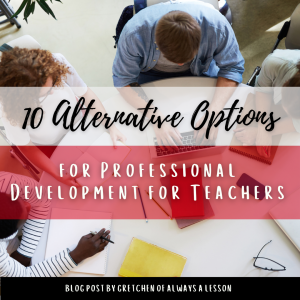Alternative Professional Development for Teachers