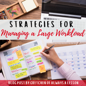 managing a large workload