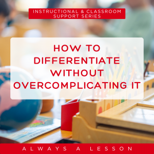 How to Differentiate Without Overcomplicating It